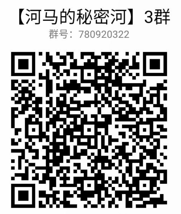 扫码加QQ群-河马的秘密河